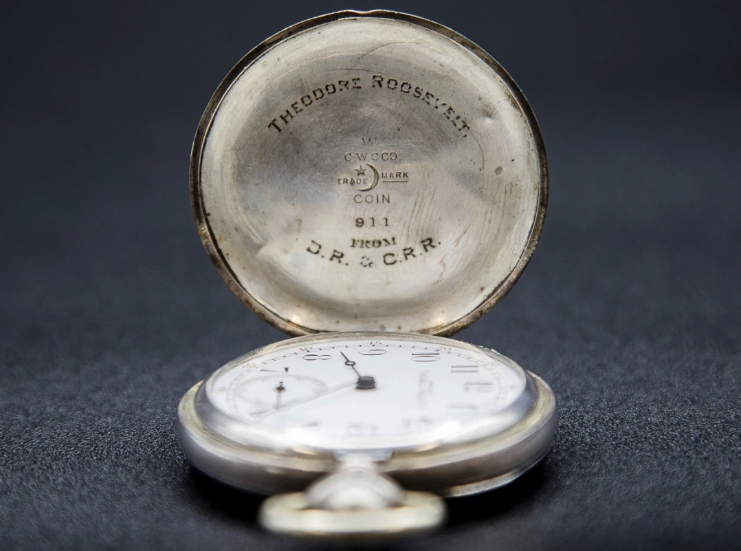 Theodore Roosevelt’s pocket watch was stolen in 1987. It’s finally back at his New York home