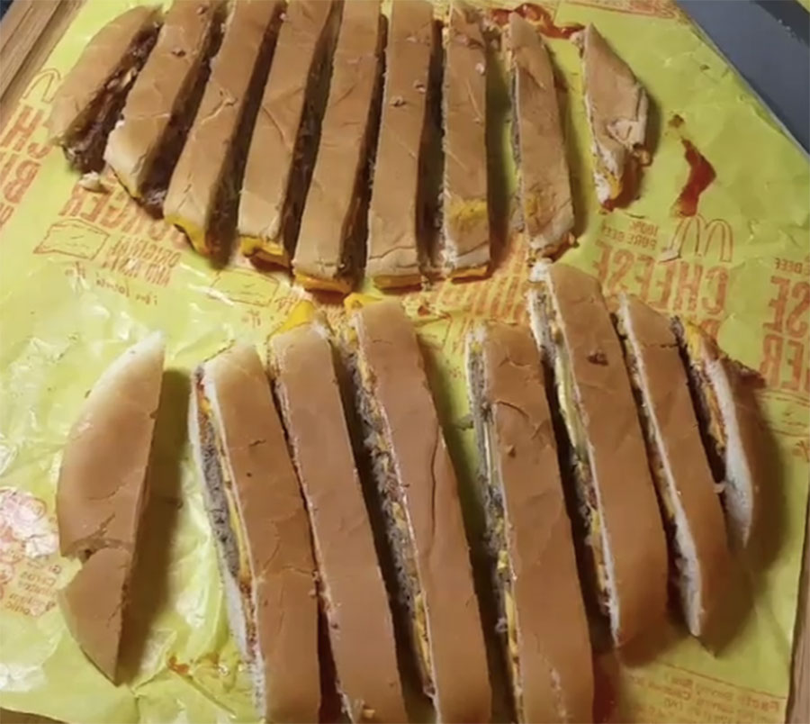 Brilliant 'McFry' Recipe Involves Dicing Up McDonald's Cheeseburger