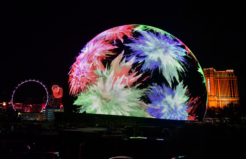 The Sphere in Las Vegas