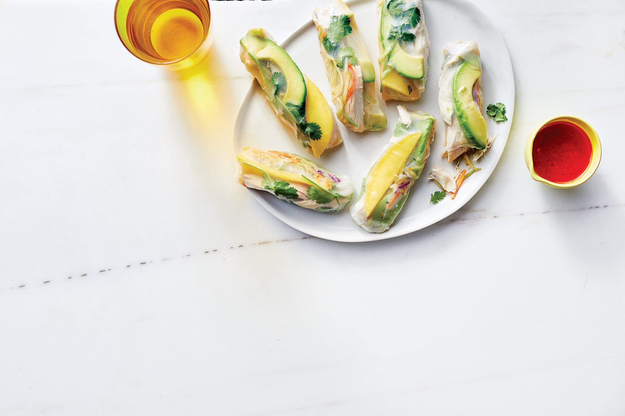 rotisserie-chicken-summer-rolls