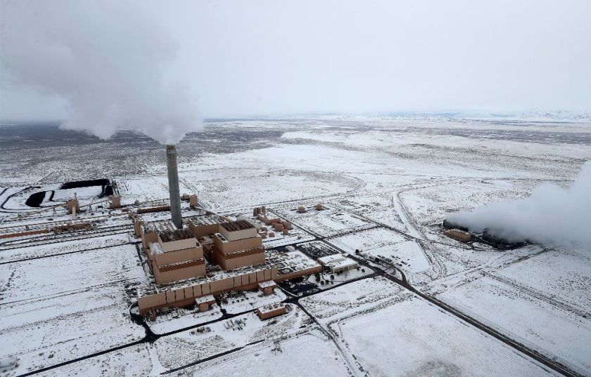 Intermountain Power Plant outside Delta, Utah