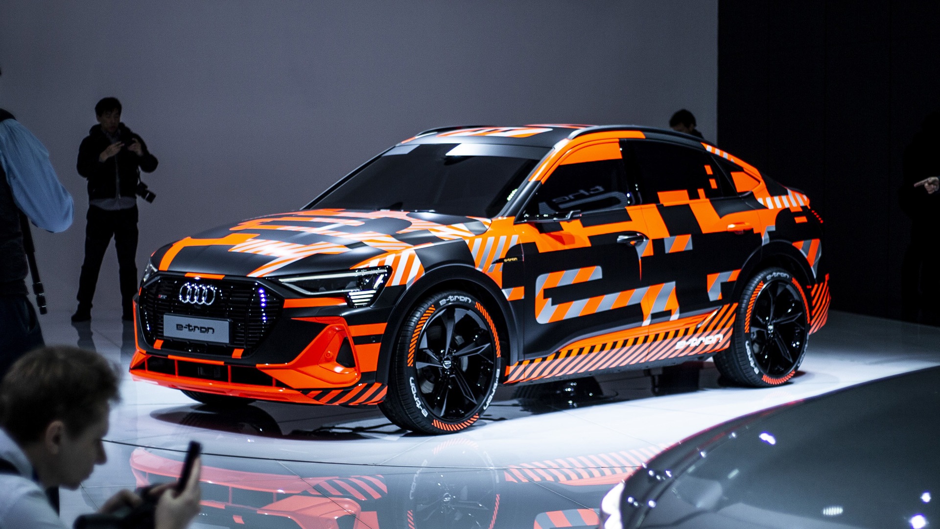 2020 Audi e-tron Sportback prototype