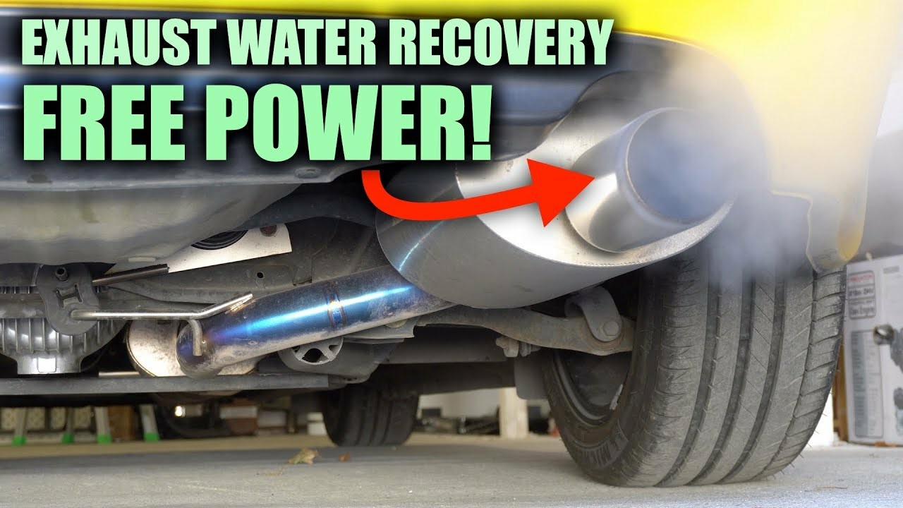 Exhaust water recovery system, Engineering Explained