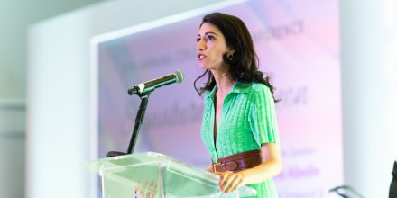 Jen Psaki; Former President Donald Trump.