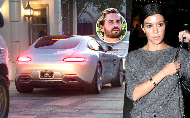 Kourtney Kardashian Leaves Home Scott Disick Stays Overnight thumbnail
