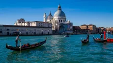 A Brightline train in Orlando